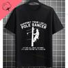 This Runs On Jesus  Pole Dance Graphic Tshirt Cotton Casual Shortsleeve Horror Style Tshirt Perfect Gift For Dance Lovers