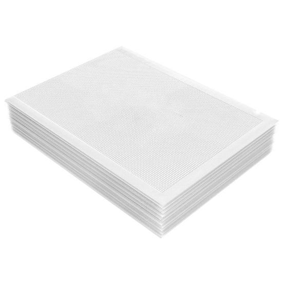 100 Pcs Vacuum Food Packaging Bags Thickened Good Sealing Pre-Cut Vacuum Sealer Bags for Food Storage