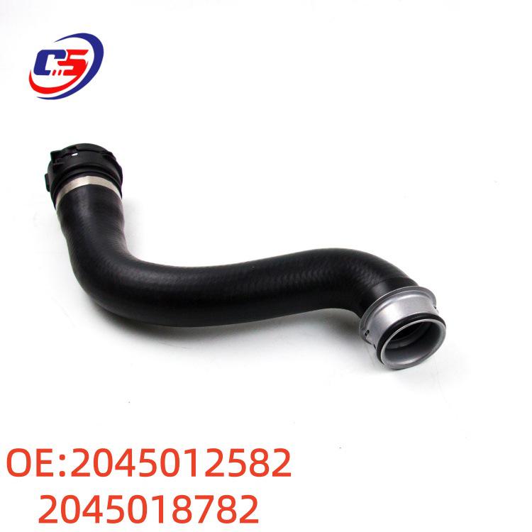 Mercedes W204 Coolant Radiator Water Hose, Compatible with Part Numbers 2045012582, 2045018782.