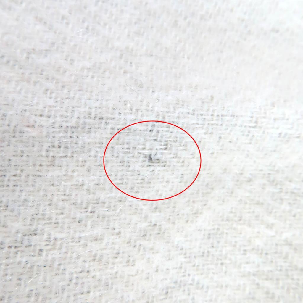 Excellent HERMES Scarf Large double-faced fringed with Serie embroidery cashmere Used