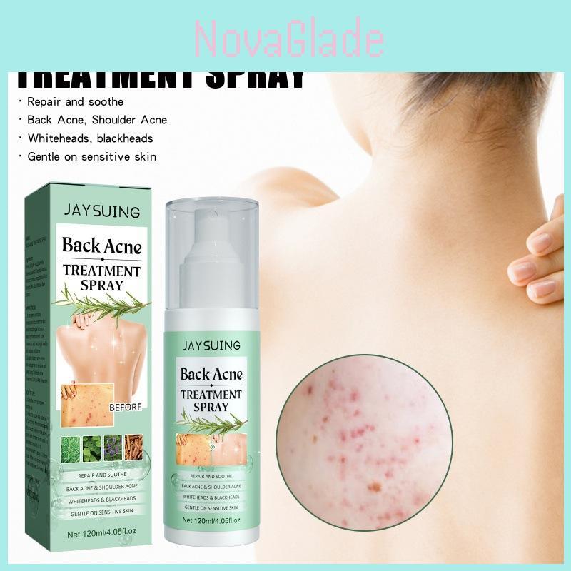 Jaysuing Back Acne Repair Spray For Effective Blemish Treatment And Skin Smoothing