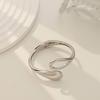 Trendy Alloy Opening Bangles Bracelets Charm Gold Color Statement Cuff Bangles for Women Irregular Cuff Open Bracelet Jewelry
