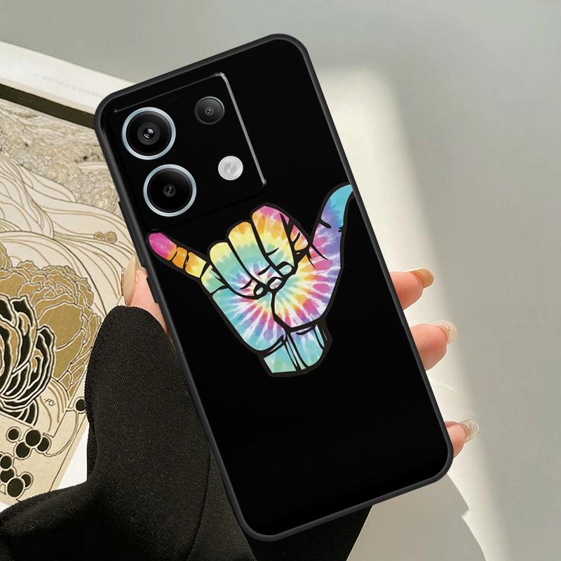 Surfer Surf Hang Loose Shaka Case For Xiaomi Redmi Note 13 12 11 9 10 14 Pro 9S 10S 11S 12S Redmi 13C 10C 12C 14C Cover