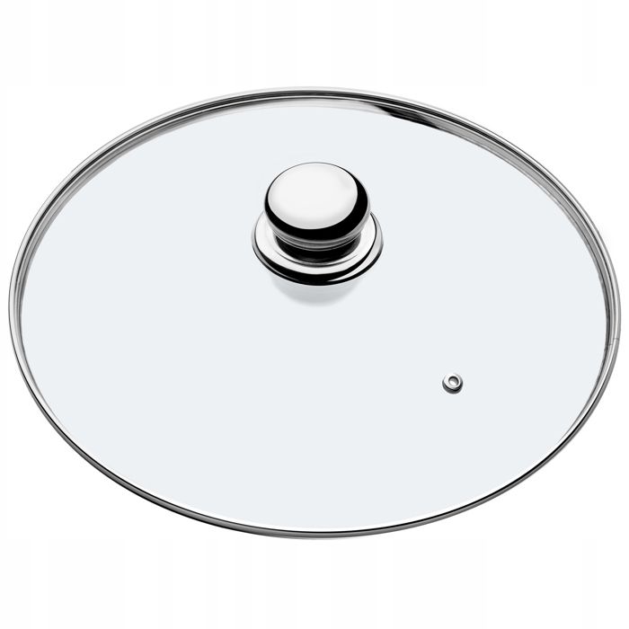 KADAX Couvercle En Verre Avec Poignée En Acier, Accessoire Culinaire Pour Sublimer Vos Casseroles, Marmites Et Poêles (28 Cm)