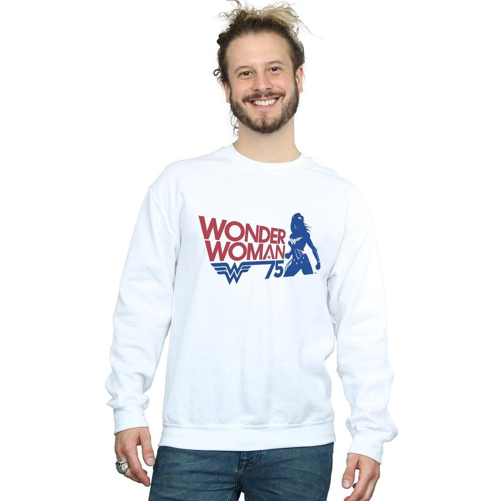DC Comics Mens Wonder Woman Seventy Five Sweatshirt