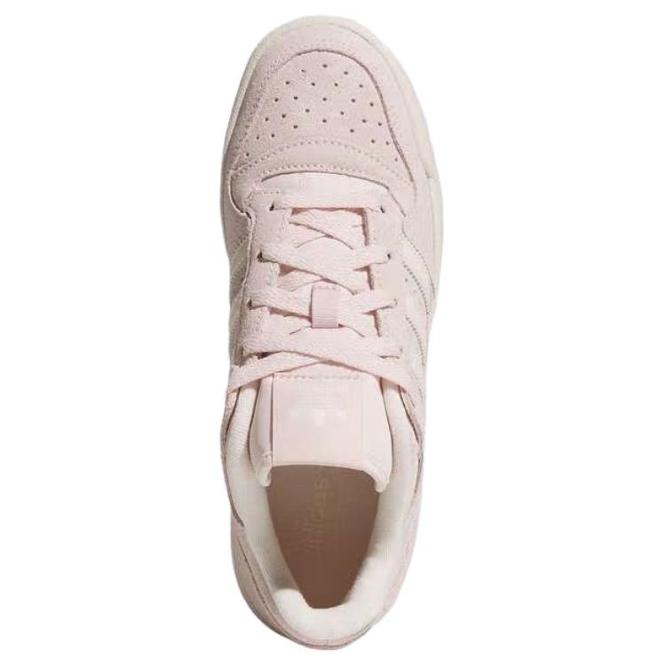 Adidas Originals Forum Low CL Soft Comfortable Breathable Low-Top Skate Shoes Women Sneakers Pink JH7941
