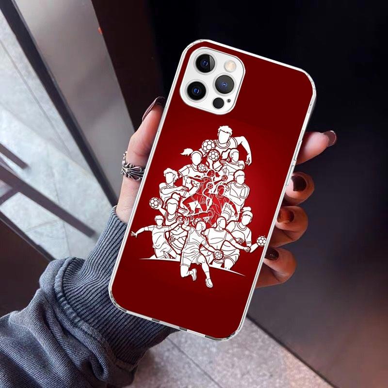 Handball Sport Phone Case For iPhone 17 Air 11 13 Mini 14 15 Plus 16 12 Pro Max 16E SE 7 8 Pattern Soft TPU Back Cover 17 Air 1