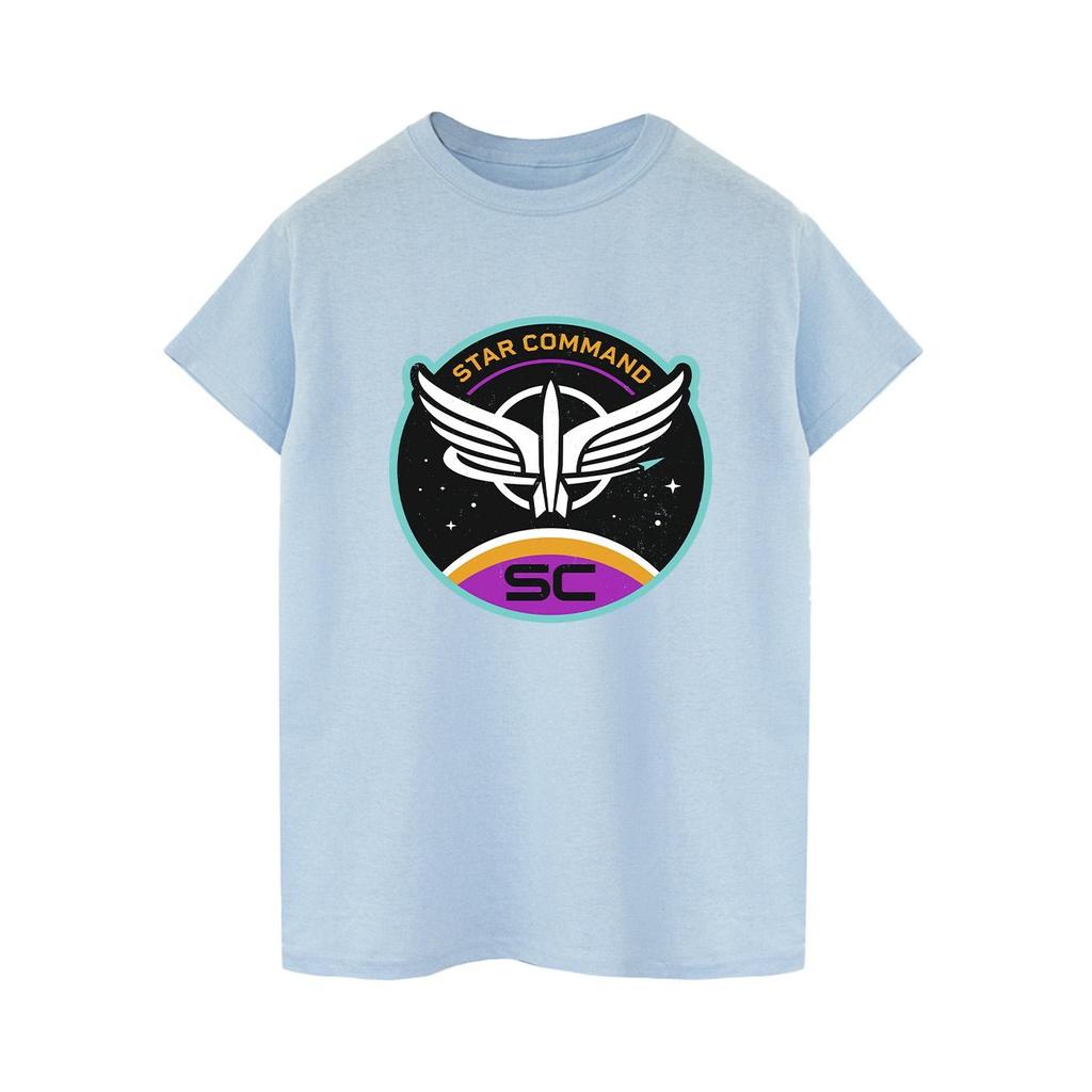 Disney Mens Lightyear Star Command Circle T-Shirt