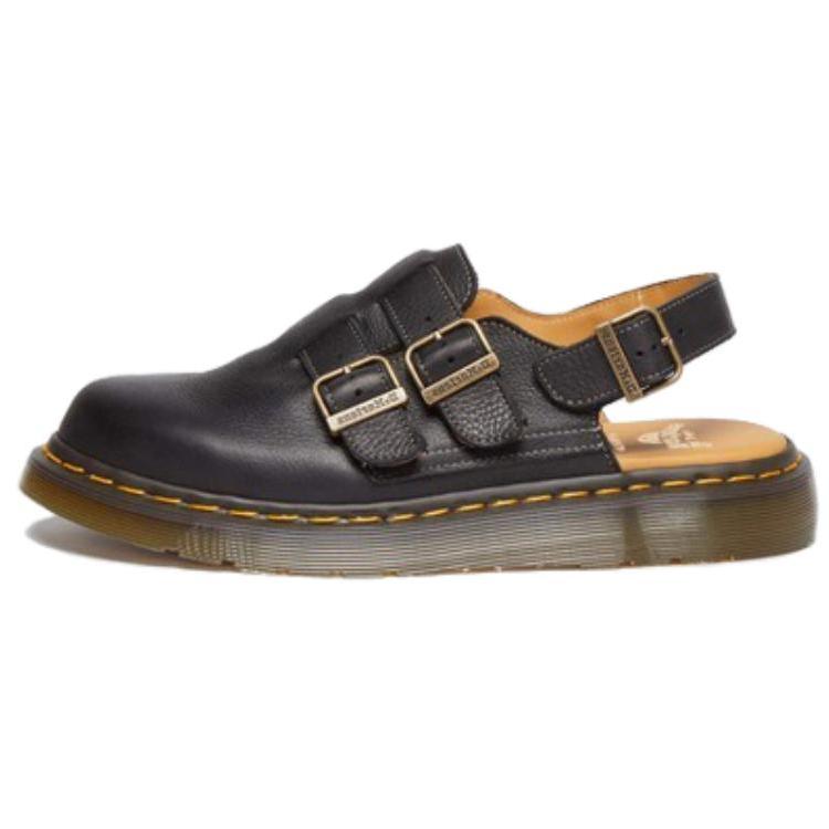 Dr. Martens Minimalist Versatile Comfortable Low-Top Casual Shoes Unisex Casual Shoes Black 31476001