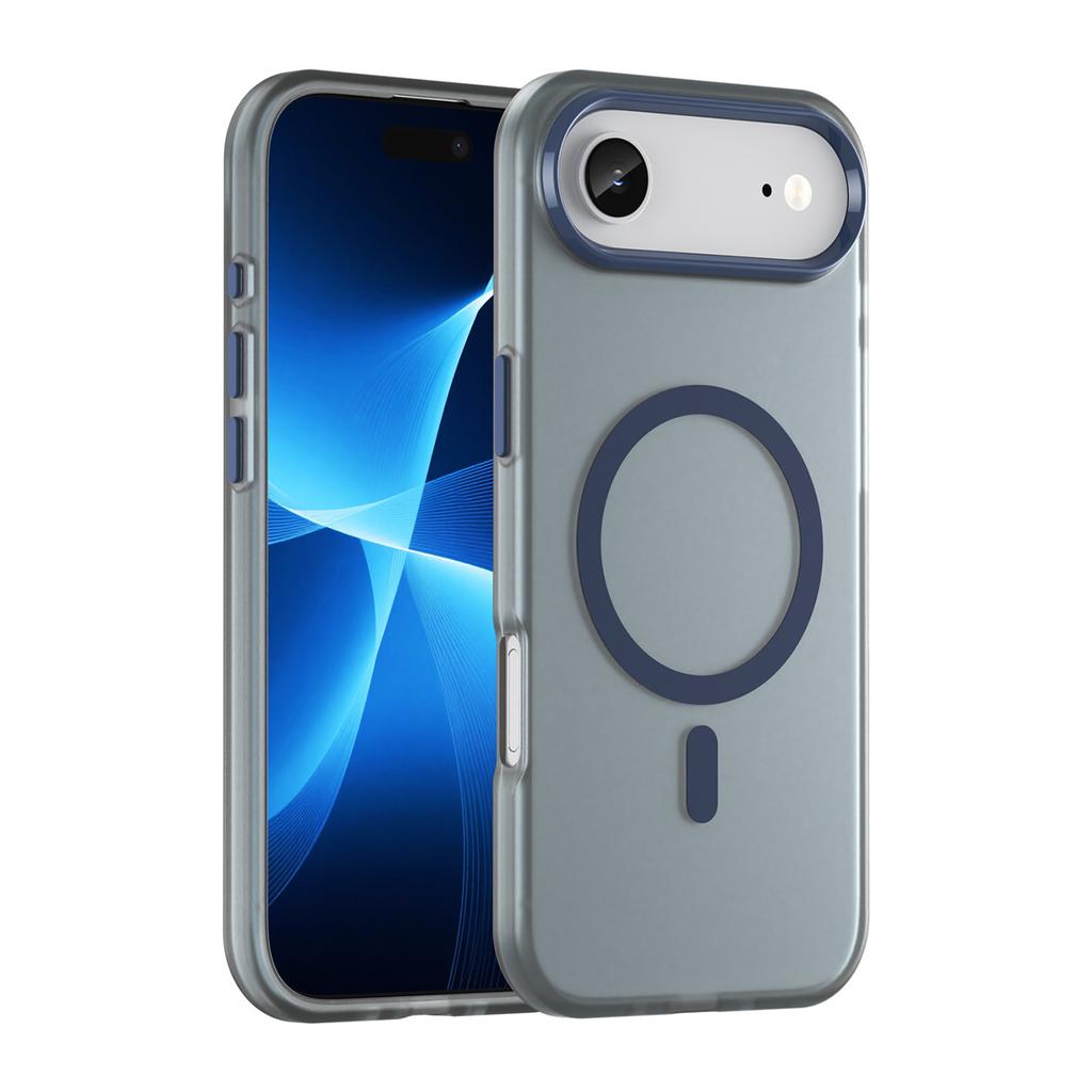 iPhone 17 Air Magnetic Abrasive MagSafe Case - Matte Blue