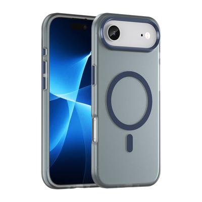 Etui Case Na iPhone 17 Air Magnetic Abrasive MagSafe - Matowe Niebieskie