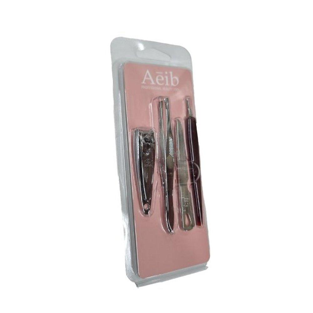 

Abe Women s Beauty Set 4P Nail Clipper Tweezers File Roller (WFFFKQX)