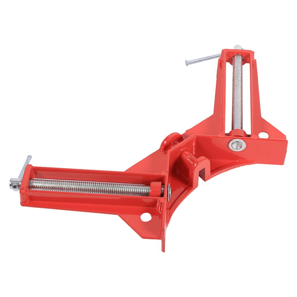 90 Degree Clamp, Aluminum Alloy Right Angle Clamp for Woodworking, Frame Support with Steel Screw, Anti-Rust, Sturdy, , Easy