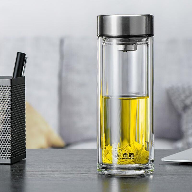 Xinuo Double-Layer Heat-Resistant Glass Cup