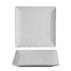 High-End Black Ceramic Square Steak Plate - Lightweight, Luxury, Stylish Dish for Home Use