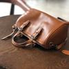 Vintage Art Handmade Women's Bag New Product Head Layer Leather Women's Handheld Crossbody Bag Soft Leather
