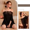 Women Sexy Pajamas Erotic Lace Night Dress Hot Exotic Cotumes Babydolls Transparent Dress Sexy Lingerie Hot Nightdress Porn