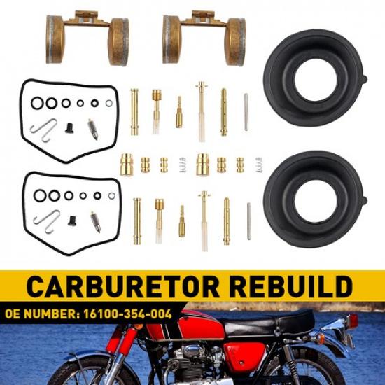 Set-2 16100-354-004 RENEW CARBURETOR REBUILD KIT For Honda CB350 CL350 1968-1973