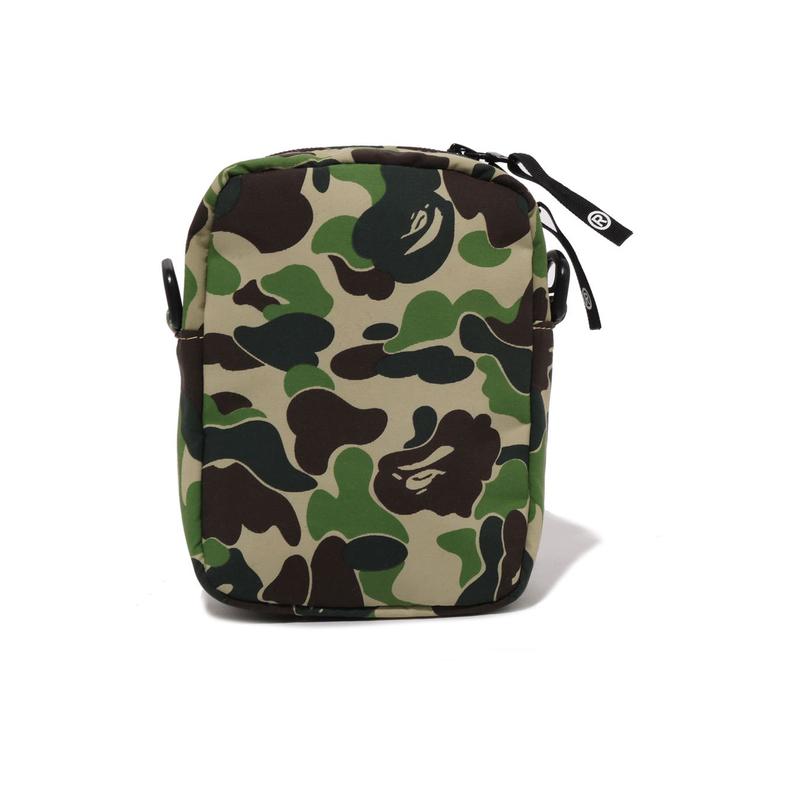 A Bathing Ape Camouflage Shark Shoulder Fabric Crossbody Bag Unisex bags Blue Green Pink 0ZXBGM003901Q