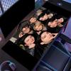 BTS Poster Mouse Pad, Large Gaming Desk Mat, Non-slip XXL Mousepad for Laptop & Tablet, Mini PC Playmat with Stitched Edges