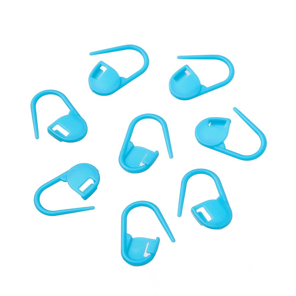 100Pcs/lot Plastic Colored Safety Small Pins Locking Stitch Markers Crochet Latch Needle Clip Hook Tool for DIY Jewelry Making