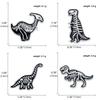 Anime Dinosaur Lapel Pin: Japanese & Korean Style Enamel Brooch for Men's Fashion