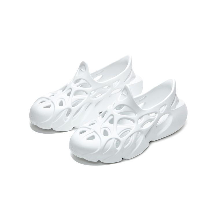 Li Ning Badfive Fast Recovery Slide Men Slides White ABTR003-1