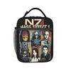 Mass Effect Citadel Spectre Produkt Isolierte Lunchtasche für Outdoor Aufbewahrungstasche für Lebensmittel Tragbare Kühlbox Thermische Lunchboxen