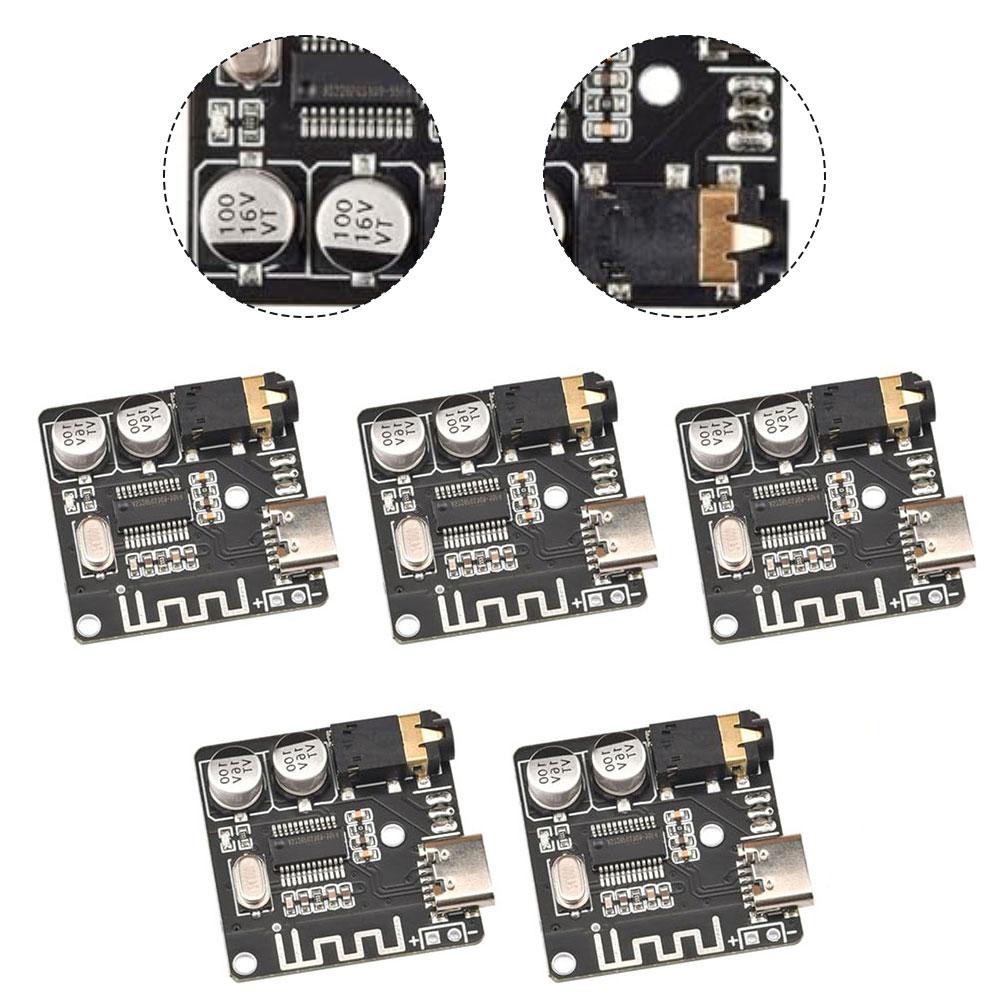 5pcs DIY Audio Receiver Module Wireless Stereo Music Module MP3 Decoder Board For Electrical Devices Accessories