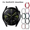 Smartwatch Full Cover Case with Tempered Glass Film Smartwatch Screen Protector Case for GT3 46mm Black