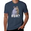 Huh Cat Meme Tshirt Summer Sports Quick Dry Tshirt