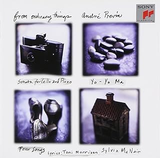 CD YOYO MA ANDRE PREVIN Previn From Ordinary Things SRCR1782 1997 Japan Classical Used