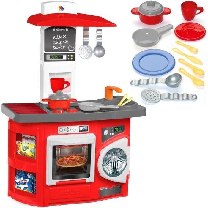 Dětská kuchyňka Molto Kitchen Červená edice