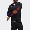 adidas Jackets Men's Black Hooded Moderate Other FH7733