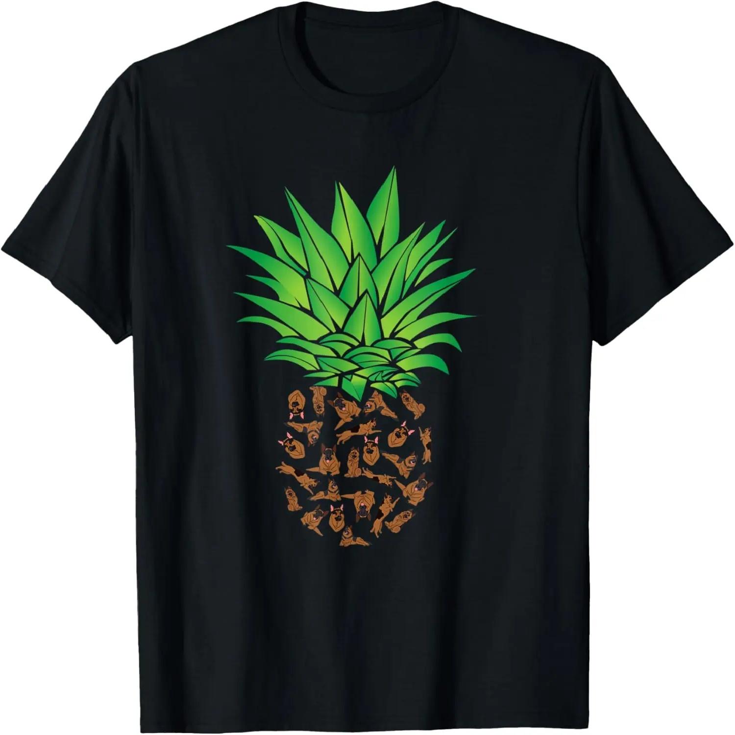 Funny Pineapple Pi Day _ Math Nerd T-Shirt S