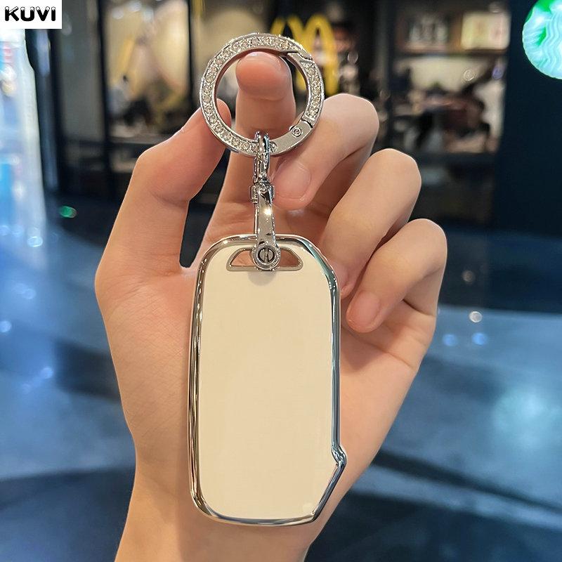 Tpu Car Key Case Cover Shell Fob For Kia Sportage Kia Ray Sorento Soul Telluride Cerato K5 K8 Keychain Keyring
