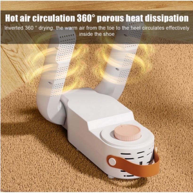 Máquina de secar sapatos elétrica inteligente dobrável secador rápido aquecedor desodorizador desumidificador secador dispositivo 220V