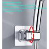 Universal Bathroom Silver Practical Rotatable Hardware Waterproof Fixed Wall Mounted Shower Bracket(Style One)