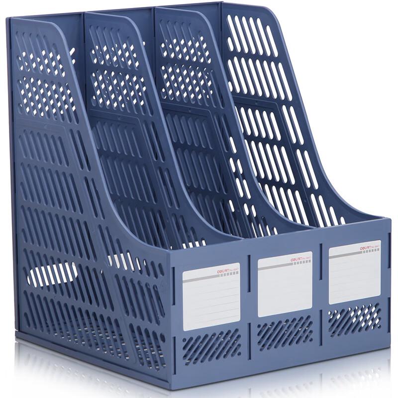 Deli 9847 Three-Tier File Holder (2-Pack)