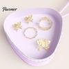 Small Jewelry Organizer Powder Puff Storage Box with Mirror And Handle, Dustproof Portable Case Makeup Sponge Container, Compact for Outdoor