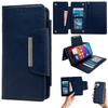 For iPhone 17 Case Detachable 2 in 1 Magnetic Closure PU Leather Wallet Phone Case