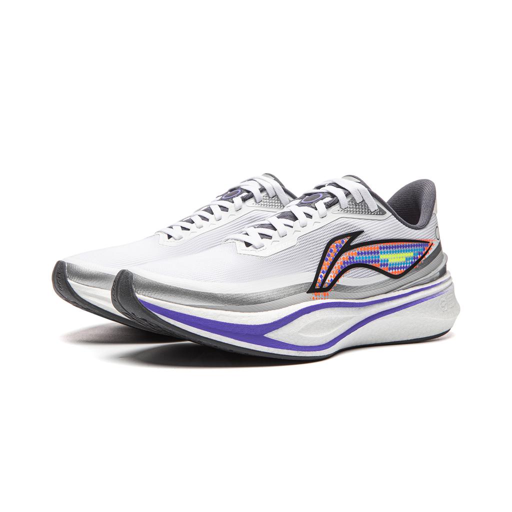 Li Ning Wind Chaser 2 Professional Training Running Shoes Men sneakers White Gray ARPW011-9