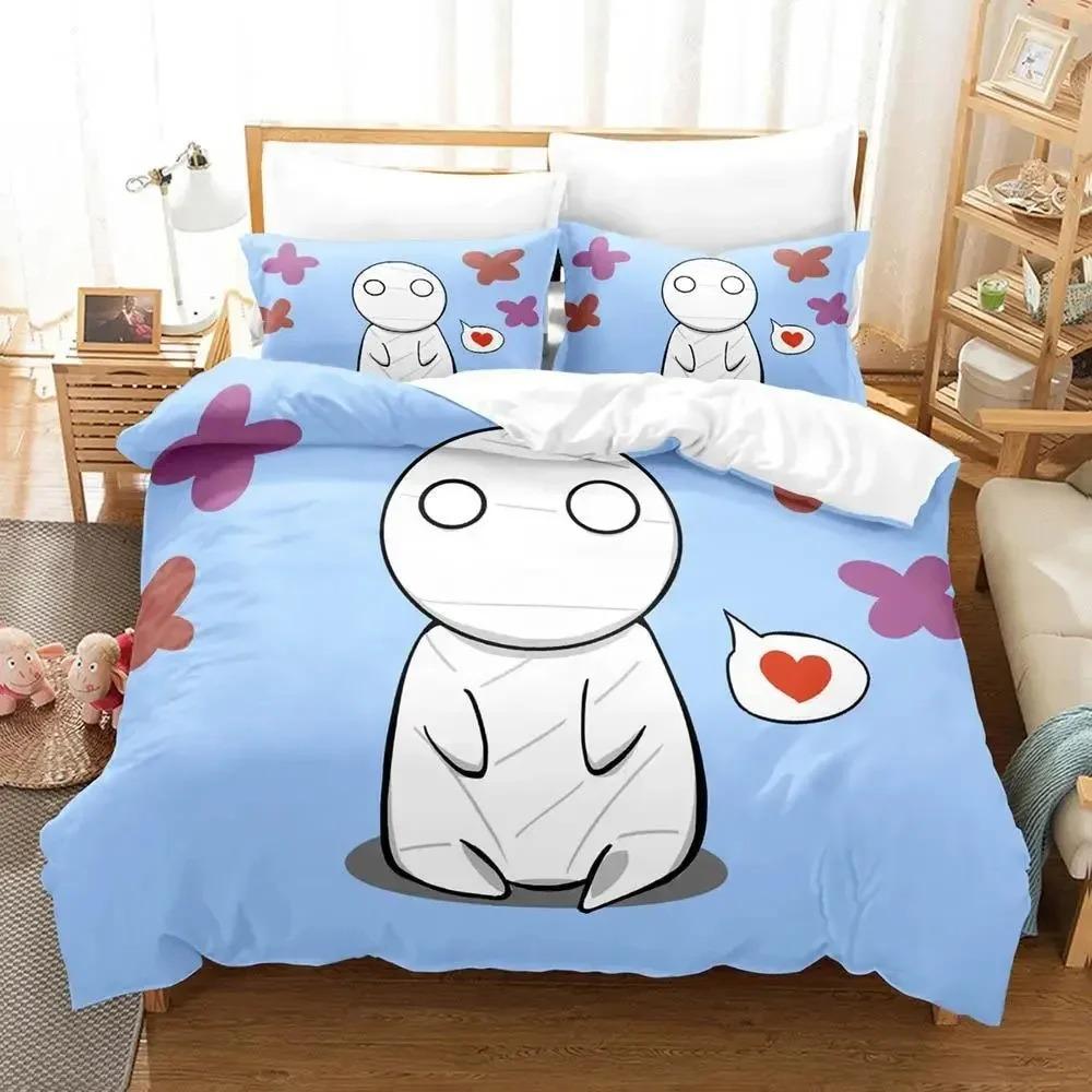 Anime How to Keep a Mummy Bedding Set Twin Queen Size Duvet Cover Pillowcase for Boys Girls Kids Adult Home Textile