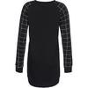 Adidas Neo Long Sleeve Sweat Dress Casual Comfortable Soft Short Dress Women Dresses Black CD3981