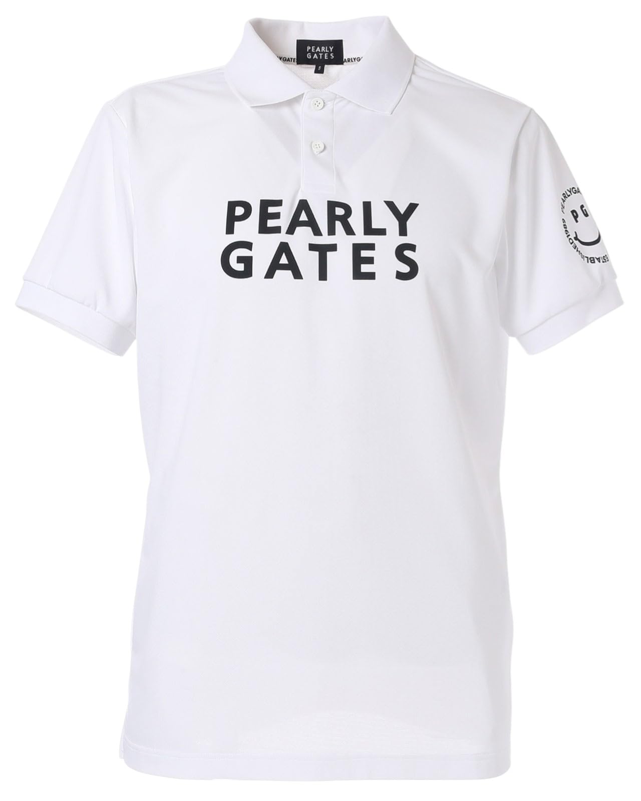 

PEARLY GATES Short Sleeve Polo Shirt is PG Golf 6 Men s [PG Series] (Stretch, Moisture-wicking) / / 053-5260831 030_White [LL]