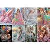 Girl 5D DIY Diamond Art Painting Kits for Home Wall Decor DIY Gem Art Diamond Painting Kits Diamond Dots Gem Art 11.81x15.75in