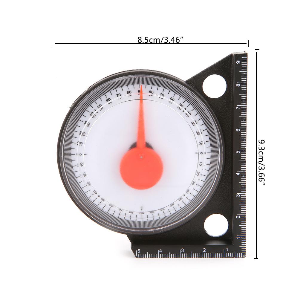 0-360 Degrees Slope Inclinometer High Accuracy ABS Angles Finder Slope Level Meter Angle Finder Measure Product Angles