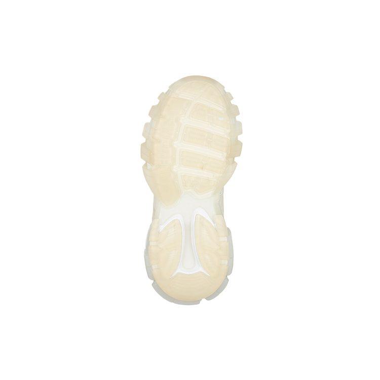 Balenciaga Track Clear Sole Low Mesh Nylon Sneakers White 647742W3BM19000