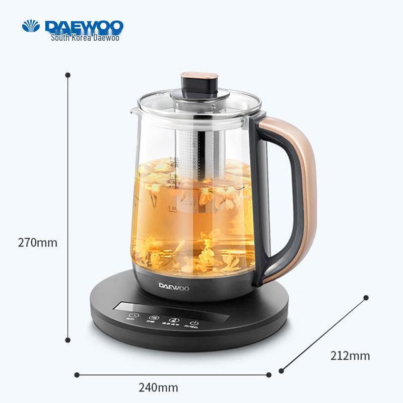 Daewoo 1.8L Multi-functional Health Pot CN plug (adapter included)