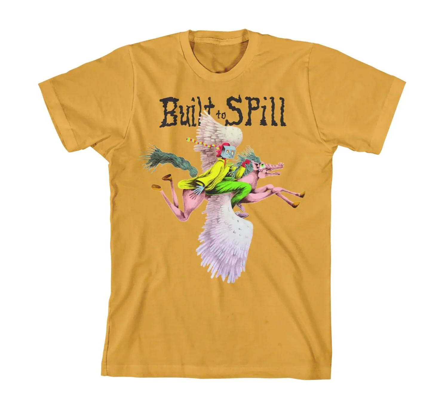 VIntage style Built To Spill Band gold Unisex Shirt U111 S